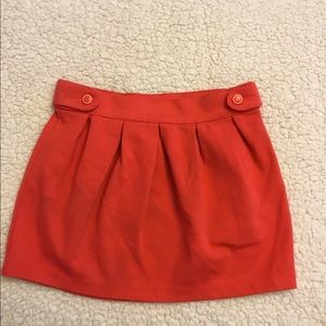 Girls red skirt